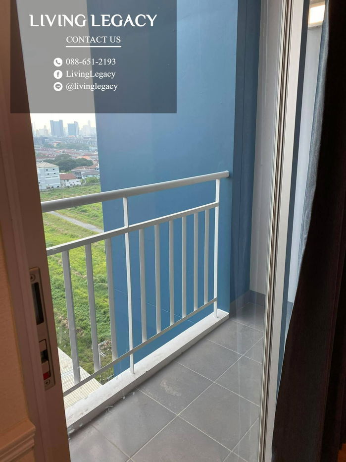 picture SIGU6H Condo For Rent Lumpini Ville Phatanakan - Srinakarin 34.5 Sq.M. Floor 14 line id : @livinglegacy - 17/19
