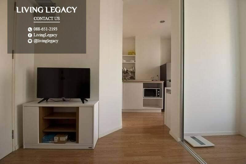 รูป SLNYR6 ให้เช่าคอนโด Lumpini Ville Onnut - Phatthanakan 23 ตร.ม. ชั้น 7 ตึก A1 line id : @livinglegacy - รูปที่ 3/6