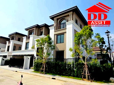 เช่าอาคารพาณิชย์ ม.นานาชาติแสตมฟอร์ด : For Rent Luxury house Cinq Royal Krungthep Kreetha