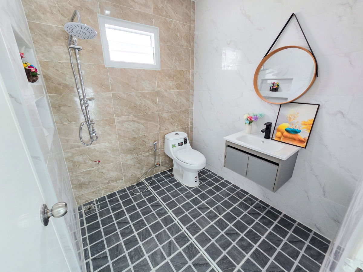รูป บ้านเดี่ยว 2 ชั้น นิมิตใหม่ 40 รีโนเวทใหม่ พื้นที่เยอะ กว้างขวาง มีโซนจัดสวน มุมนั่งเล่น - รูปที่ 16/19