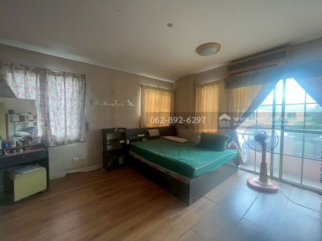 picture Two-story detached house for sale in the Chollada project, Wat Lat Pla Duk, size 52.4 square wah. Beautiful house, good atmosphere, - 5/15