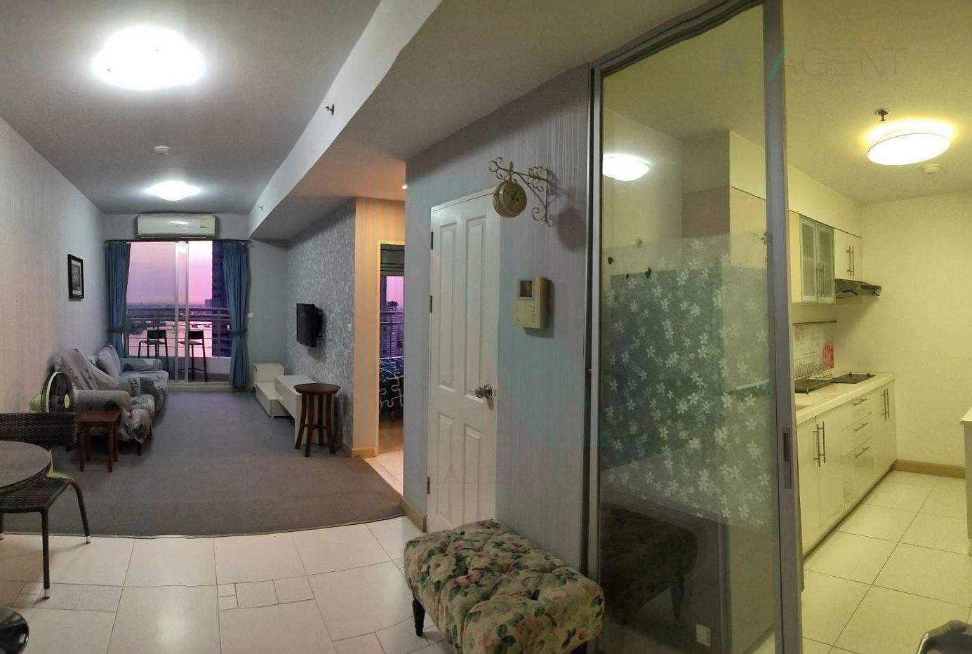 picture For Rent Condo SUPALAI RIVER PLACE Building 1, Floor 30,1 bed room, Room size 54.00 sqm - 8/8