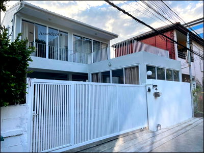 เช่าบ้านเดี่ยว ถนนประชาราษฎร์บำเพ็ญ : AH038 ให้เช่าบ้านเดี่ยวรีโนทใหม่ ย่านสุทธิสาร ใกล้MRTสุทธิสาร