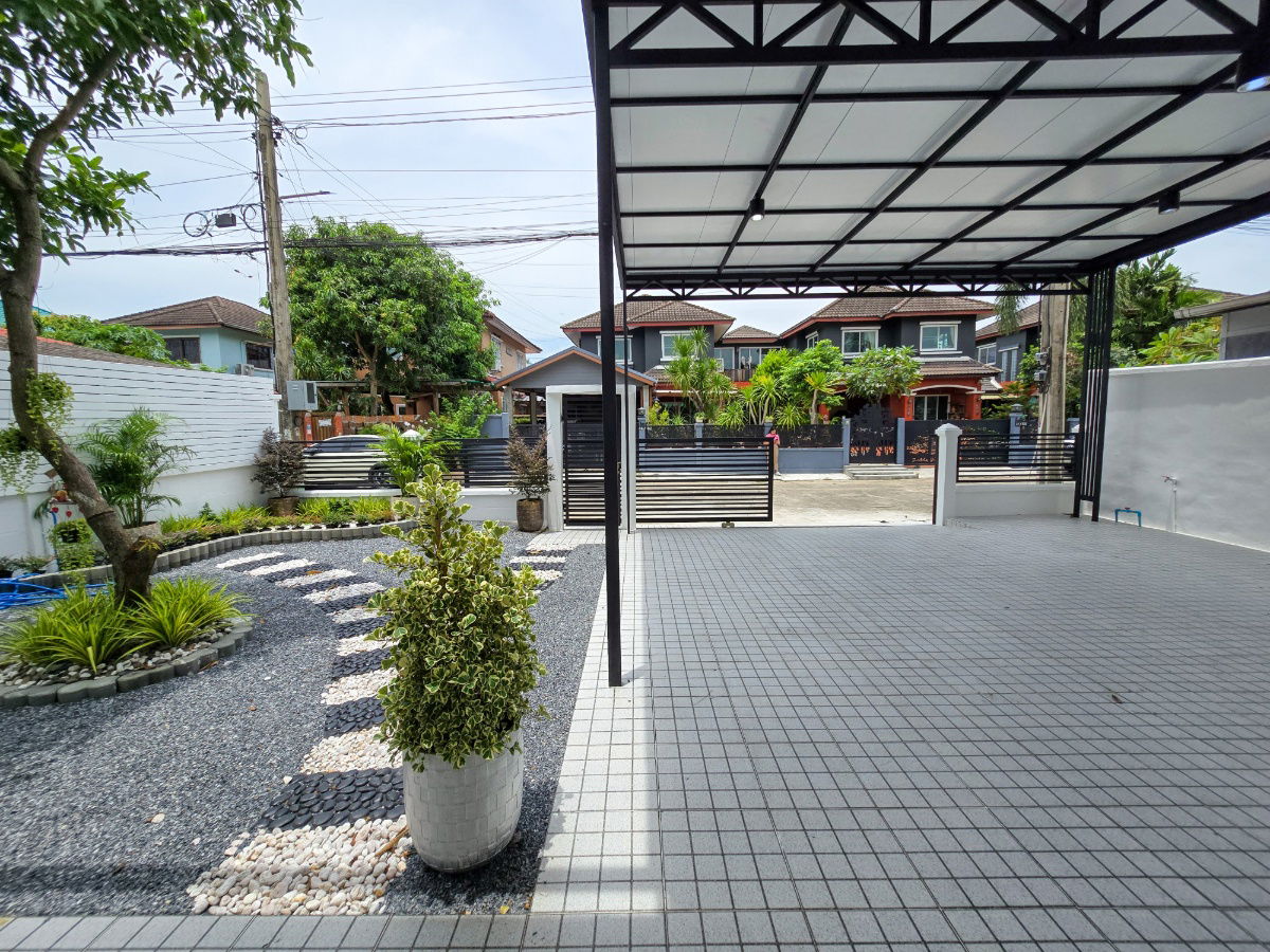 รูป บ้านเดี่ยว 2 ชั้น นิมิตใหม่ 40 รีโนเวทใหม่ พื้นที่เยอะ กว้างขวาง มีโซนจัดสวน มุมนั่งเล่น - รูปที่ 5/19