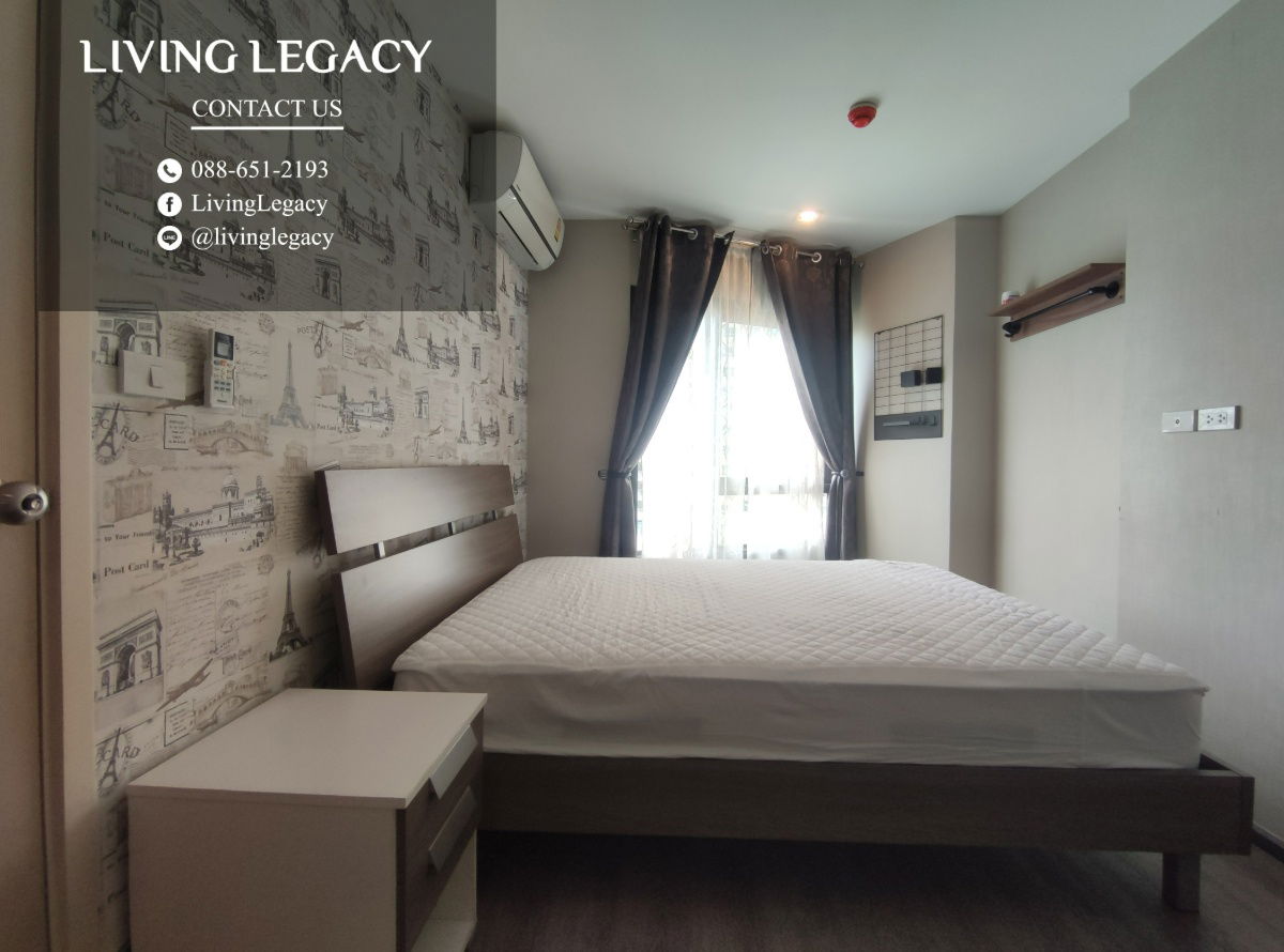 รูป SIIE97 ให้เช่าคอนโด Rich Park @ Triple Station 29 ตร.ม. ชั้น 6 line id : @livinglegacy - รูปที่ 3/4