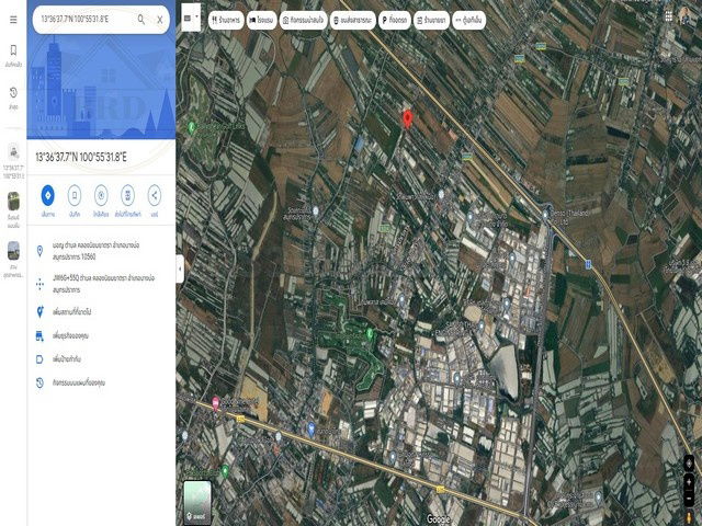 picture Purple, build a factory, build a warehouse, storage area 20 rai, Bangna-Trad Road, km. 35 Khlong Niyom Yatra, Bang Bo, Samut Prakan - 9/10
