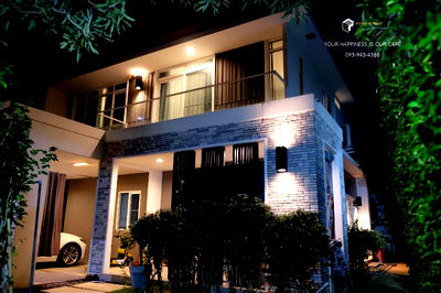 Houses for sale Muang Nonthaburi Nonthaburi : The Capital Ratchaprarop - Vibhavadi | Single house, fully furnished, ready to move in, house faces south, the direction of wealth #2025072911158
