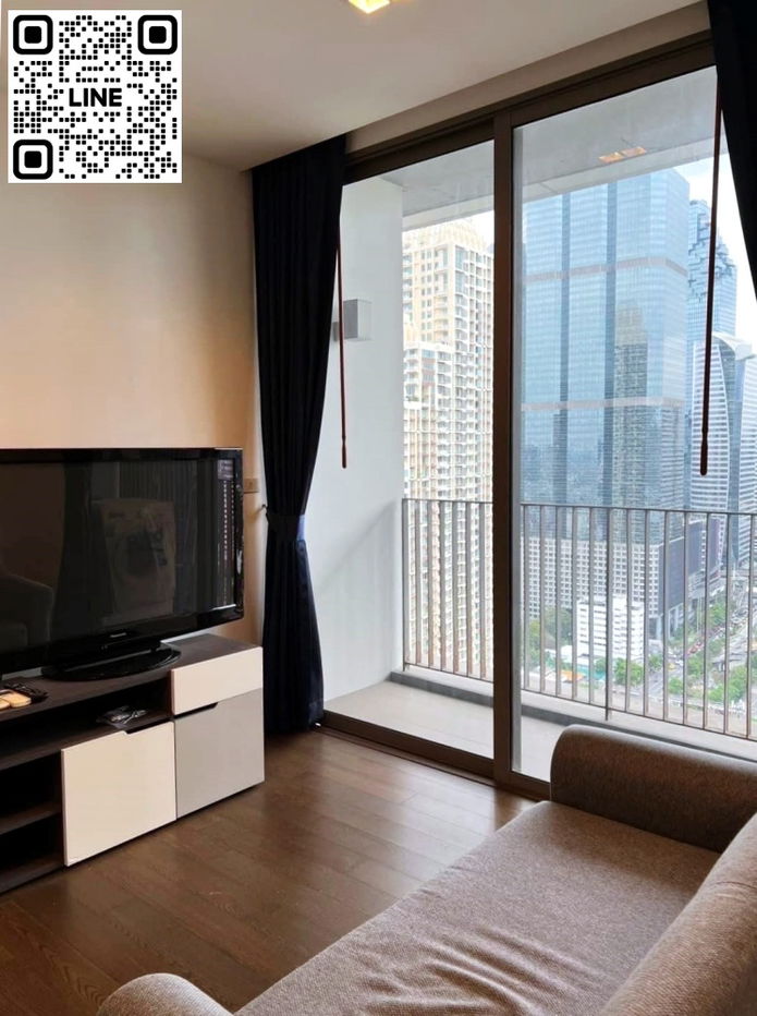 picture 📲@556ryccg 🏙️1 Bedroom 39 sqm Floor 28 Nara 9 Sathorn, Naradhiwas road Fully furnished BTS Chong Nonsi - 3/12
