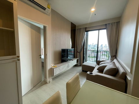 🟢 Condo For Rent 🟢Niche Pride Thonglor - Phetchaburi Zone MRT Phetchaburi Full Furniture 1 bedroom 1 bathroom HOT!!