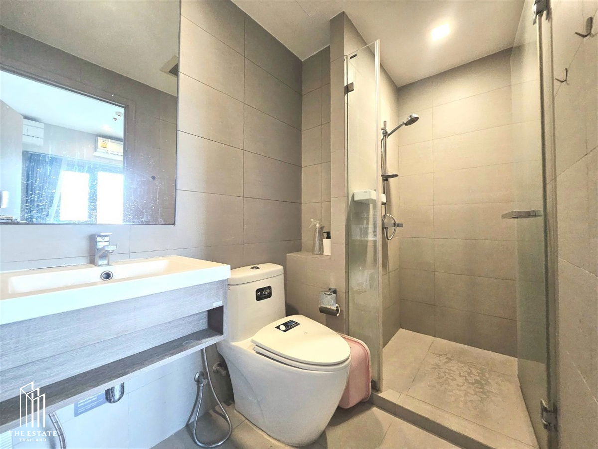picture Whizdom Connect for rent, garden views and green spaces, near BTS Punnawithi, 27.05 sq.m., 1 bedroom @ 16,000 baht - 7/7