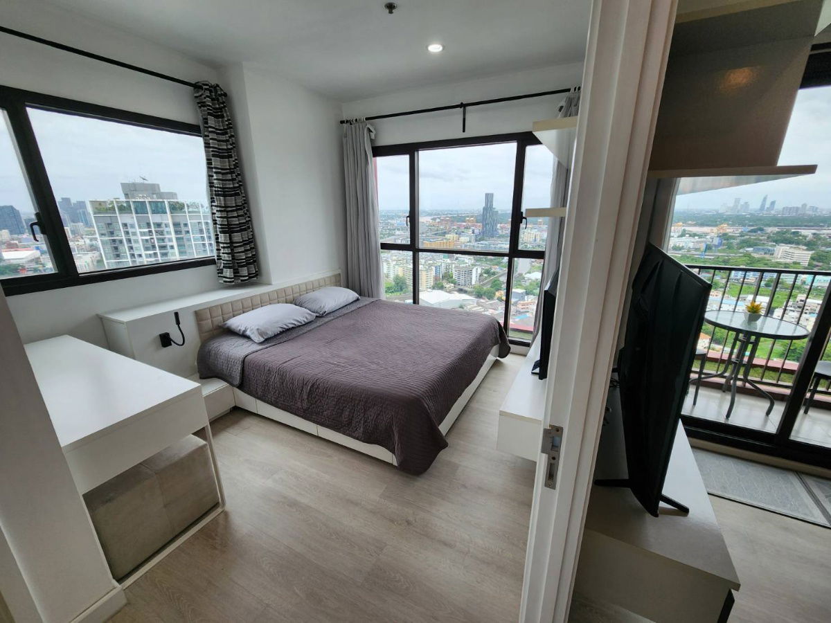 รูป ให้เช่าคอนโด วายน์ สุขุมวิท *ห้องมุมวิวแม่น้ำ* ที่ Line: @homefinder - รูปที่ 3/13