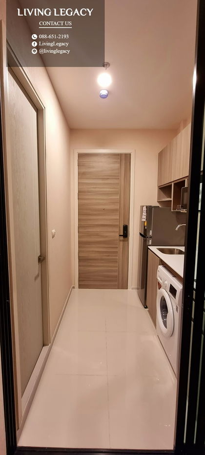 รูป SH4J1S ให้เช่าคอนโด KnightsBridge Collage Ramkhamhaeng 23.4 ตร.ม. ชั้น 24 line id : @livinglegacy - รูปที่ 6/9