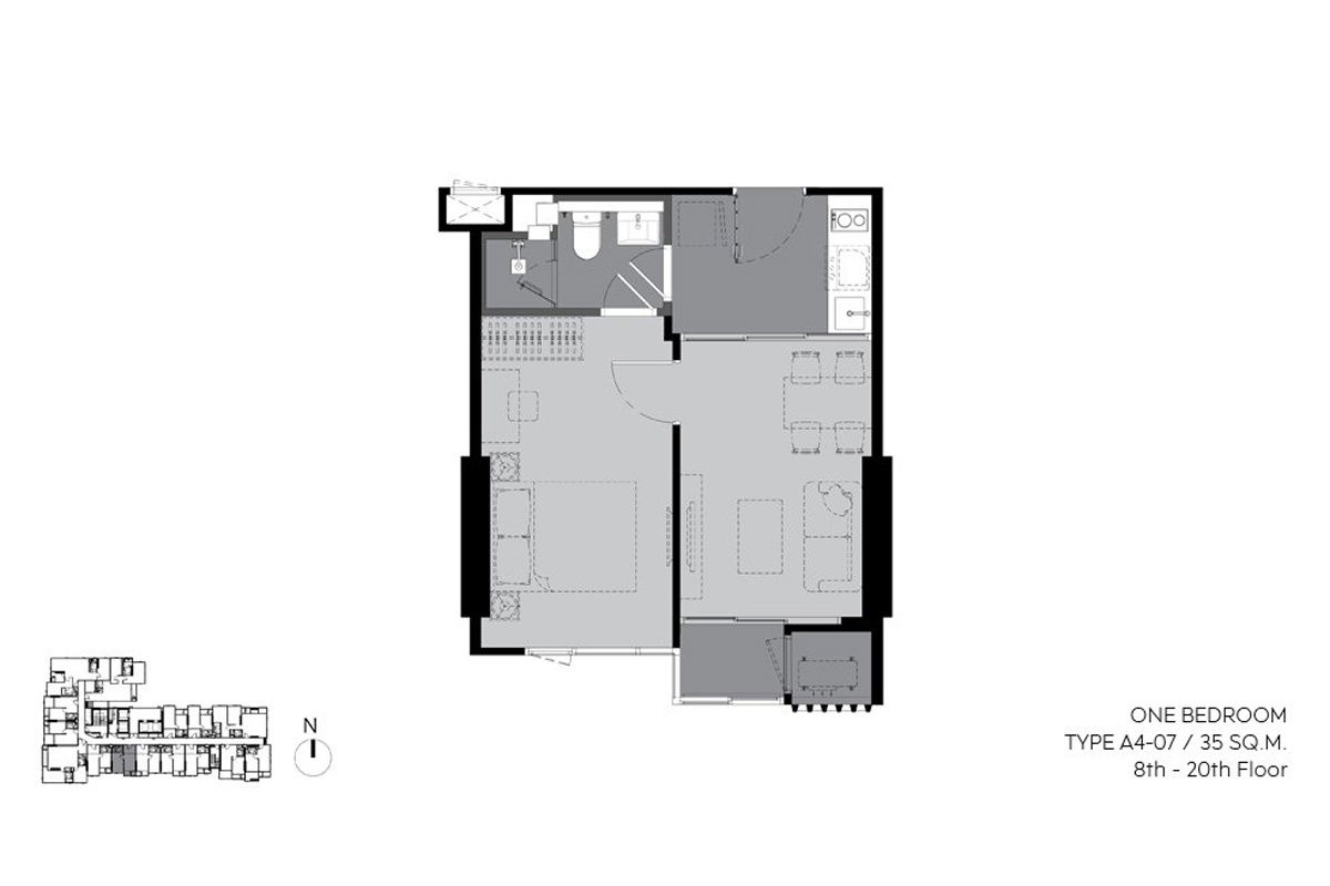 picture Condo for rent  Rhythm ekkamai estate - 4/6