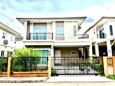 เช่าบ้านเดี่ยว บางกรวย นนทบุรี : ให้เช่าบ้านเดี่ยว โครงการภัสสร ไพรด์ ปิ่นเกล้า-วงแหวน