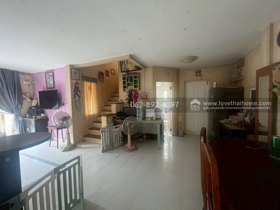 picture Two-story detached house for sale in the Chollada project, Wat Lat Pla Duk, size 52.4 square wah. Beautiful house, good atmosphere, - 4/15