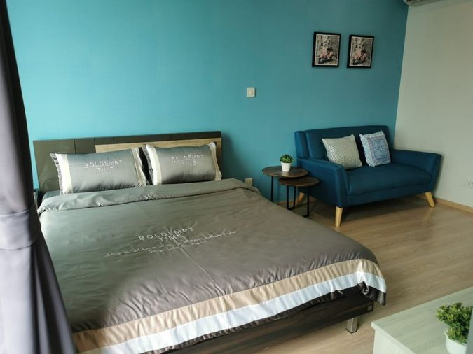 🔔 RM14556 🔔 ให้เช่าถูกมาก✨ โนเบิล รีวอลฟ์ รัชดา 💛🧡 ✅แอดไลน์ @mproperty( มี @ ด้วย) แอดมินตอบไว