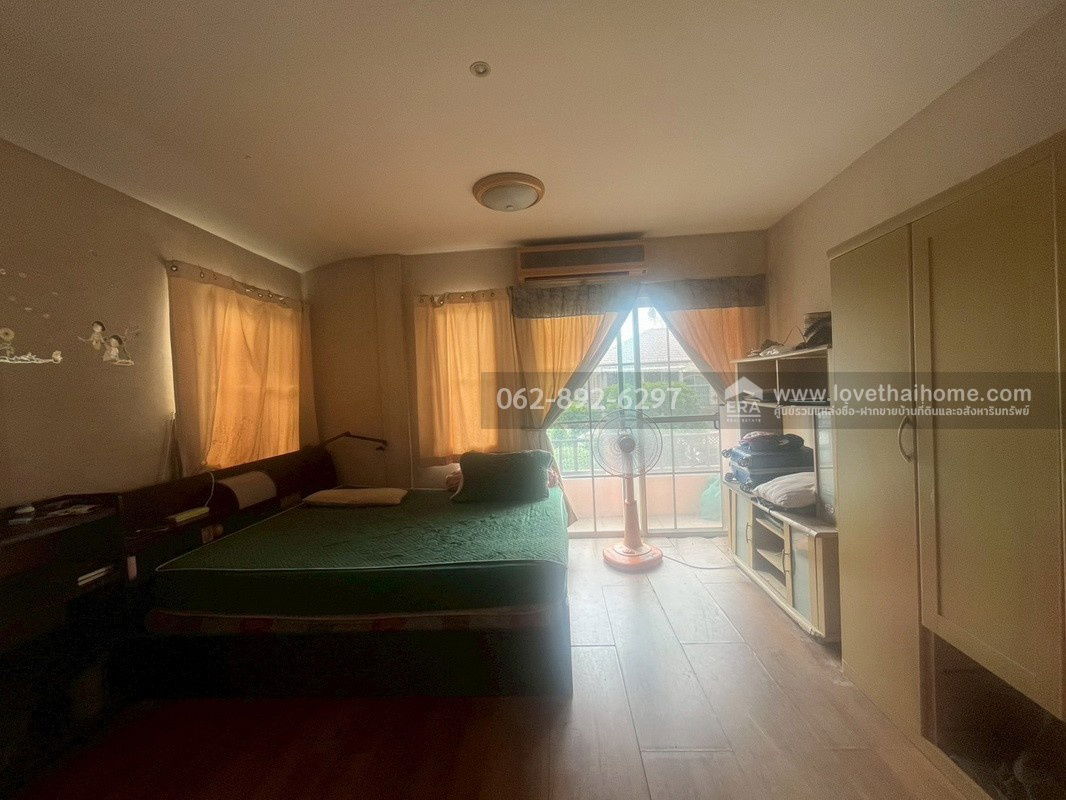 picture Two-story detached house for sale in the Chollada project, Wat Lat Pla Duk, size 52.4 square wah. Beautiful house, good atmosphere, - 11/15