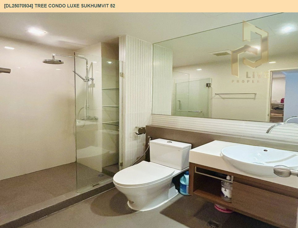 รูป DL25070934 ให้เช่าคอนโด ทรี คอนโด ลักซ์ สุขุมวิท 52 (Tree Condo LUXE Sukhumvit 52) ใกล้ BTS อ่อนนุช พร้อมเข้าอยู่ โทรด่วน 0638692663 LineID @534wlwof - รูปที่ 10/12