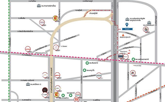 รูป ขายบ้านเดี่ยว2ชั้น โครงการ เพอร์เฟคเพลส รามอินทรา-วงแหวน  ใกล้จุดขึ้น-ลง ถ.กาญจนาภิเษก (ลำลูกกา) - รูปที่ 10/10