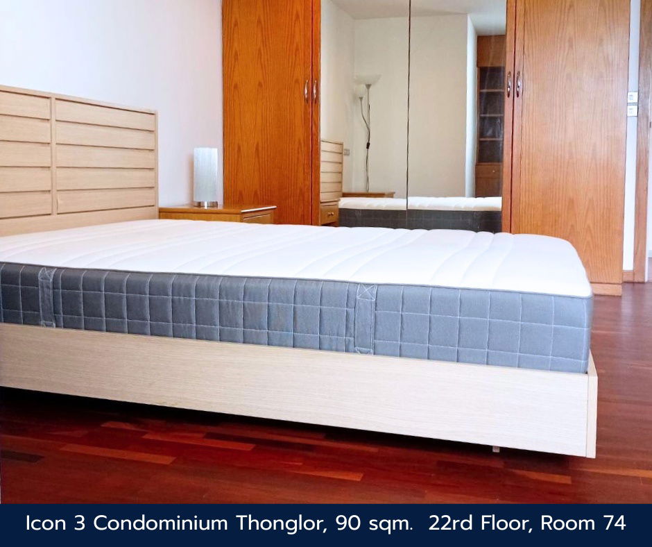 picture Condo for Rent The Icon 3 Thonglor 22nd Floor 90 sqm - 5/8