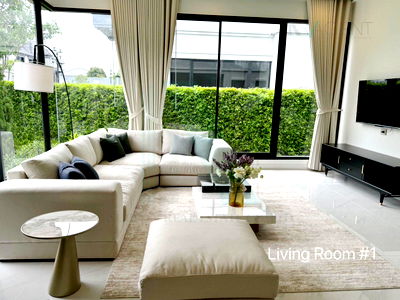 บ้านเดี่ยวให้เช่า : 🚩 ให้เช่าบ้านเดี่ยว 2 ชั้น นาราสิริ พหล-วัชรพล 4 ห้องนอน 5 ห้องน้ำ