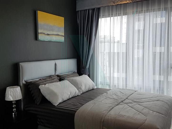 picture 🎉 For rent Rhythm Asoke, 2 bedrooms, 27th floor, near MRT Rama 9. - 1/8