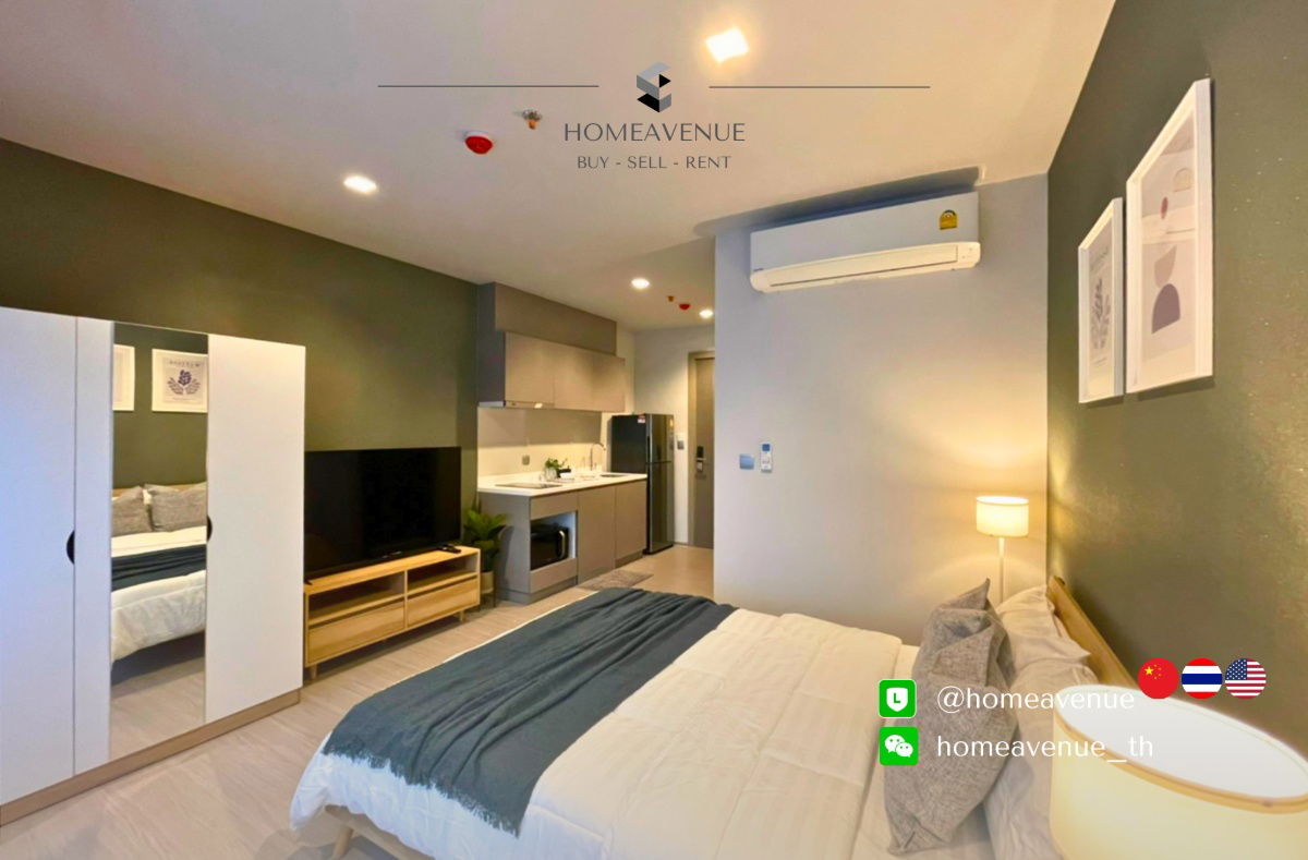 picture Life Asoke-Rama 9 ✨ Renovated unit, ready to move in 🚇 Next to MRT Rama 9 | Line: @homeavenue 💥HA-4174 - 4/10