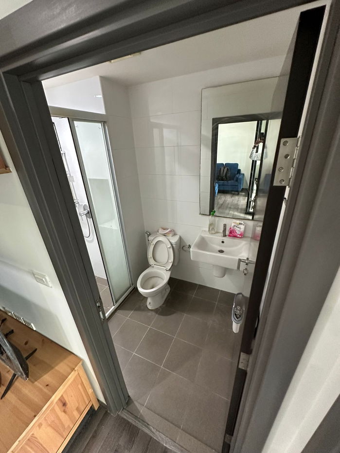 picture BTS On Nut 1 km. Free shuttle bus Price  15,000 Baht Condo The Base Park East ( Rental ) - 11/14
