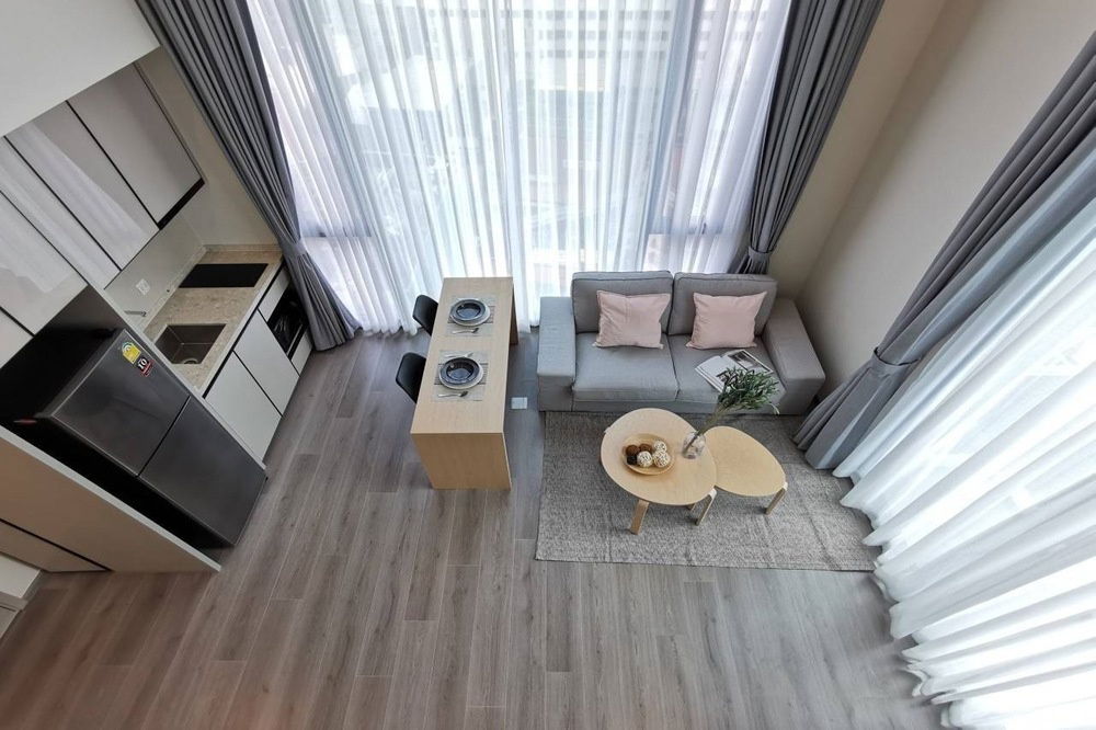 picture Sell : The Reserve Phahol-Pradipat  (1 bed Duplex) 42.10 sq.m. 7,107,000 THB  Ready to move in  - 8/9