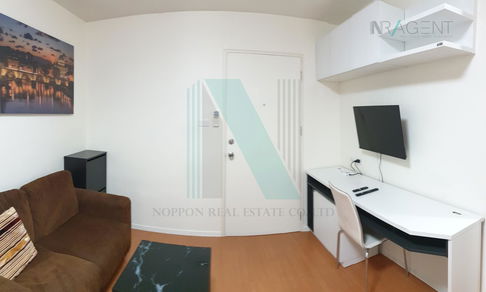 🔺 For Sell Condo LUMPINI CONDOTOWN ROMKLAO-SUVARNABHUMI Building B3, Floor 7,Studio, Room size 22 sqm