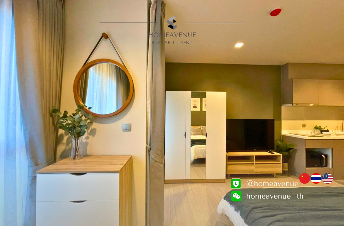 picture Life Asoke-Rama 9 ✨ Renovated unit, ready to move in 🚇 Next to MRT Rama 9 | Line: @homeavenue 💥HA-4174 - 3/10