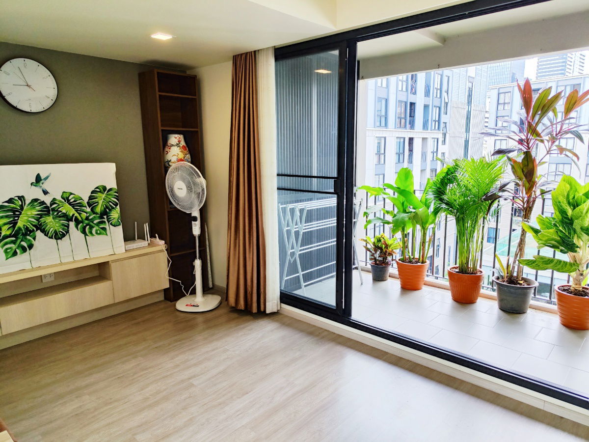 picture For rent Maestro 03 Ratchada-Rama 9 for rent, 2 bedrooms, 2 bathrooms, 74 sq m, corner unit - 2/9