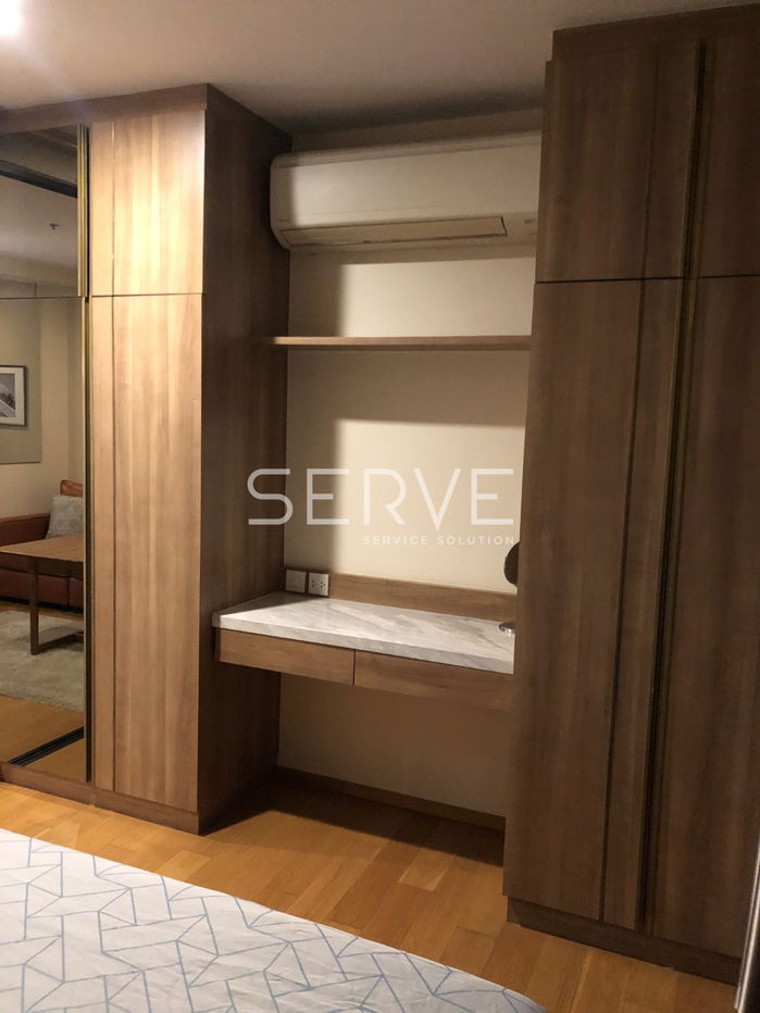 picture 🔥21 K🔥 - Nice Room Studio with Partition 34 sq.m. Good Location BTS Surasak 160 m. at Noble Revo Silom Condo  / For Rent - 4/8