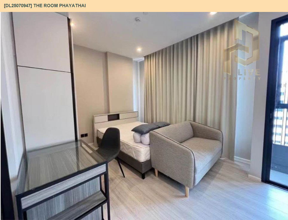 picture DL25070947 Condo for rent, The Room Phayathai near BTS พญาไท, ready to move in, call urgently 0656133286 LineID @655ebbvc - 2/4