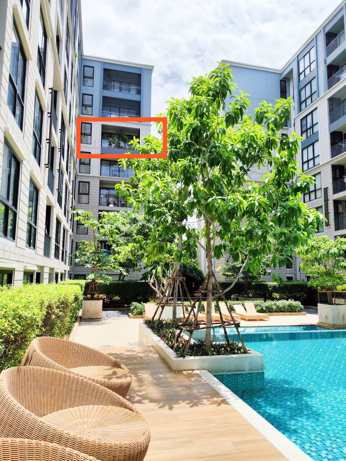 picture For rent Maestro 03 Ratchada-Rama 9 for rent, 2 bedrooms, 2 bathrooms, 74 sq m, corner unit - 7/9