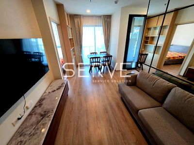 Condos for rent :  Combine 3 Beds Large Room Fully furnished New Condo Good Location Close to MRT Phra Ram 9  220 m.   @ NUE District R9 