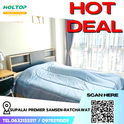 Condos for rent : #R5404 Condo for rent Supalai Premier Samsen-Ratchawat
