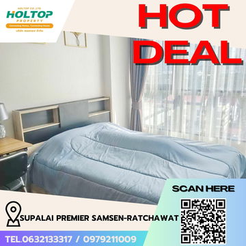 #R5404 Condo for rent Supalai Premier Samsen-Ratchawat