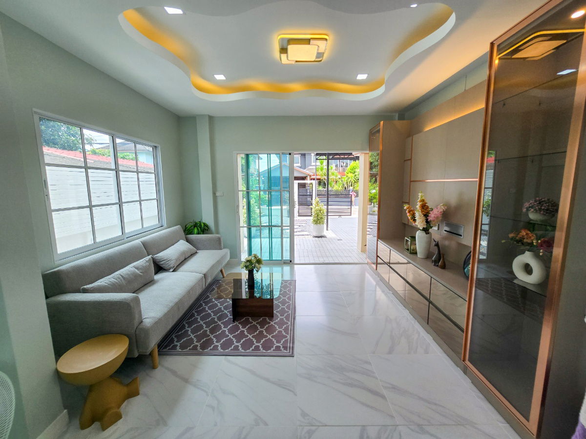 รูป บ้านเดี่ยว 2 ชั้น นิมิตใหม่ 40 รีโนเวทใหม่ พื้นที่เยอะ กว้างขวาง มีโซนจัดสวน มุมนั่งเล่น - รูปที่ 7/19