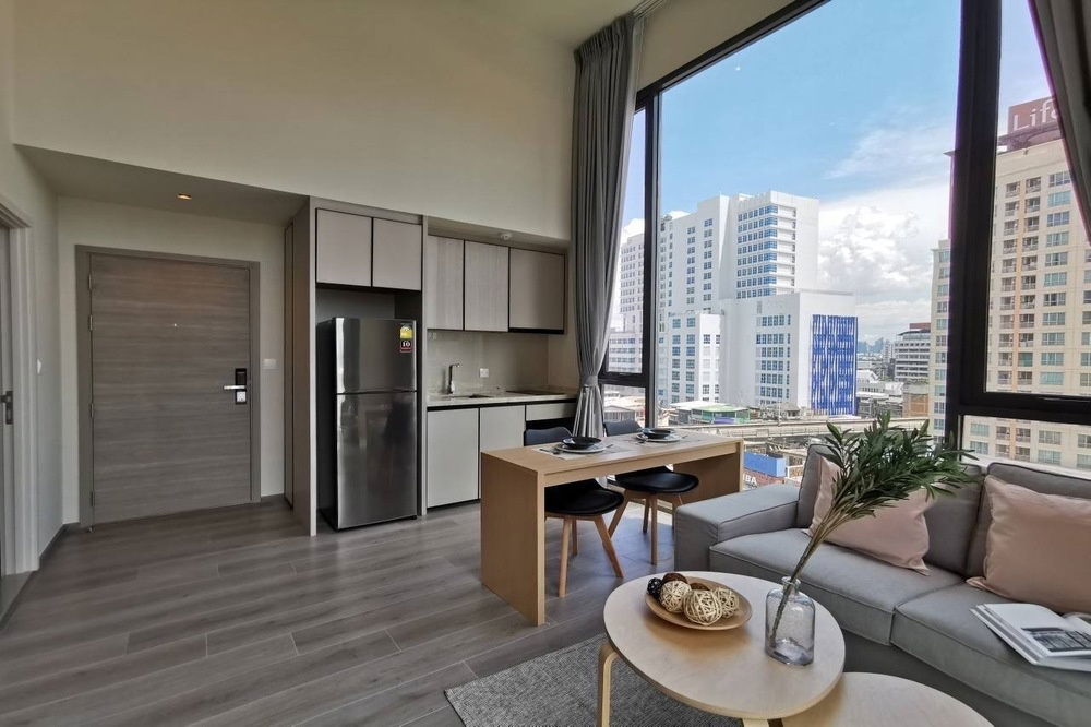 picture Sell : The Reserve Phahol-Pradipat  (1 bed Duplex) 42.10 sq.m. 7,107,000 THB  Ready to move in  - 2/9