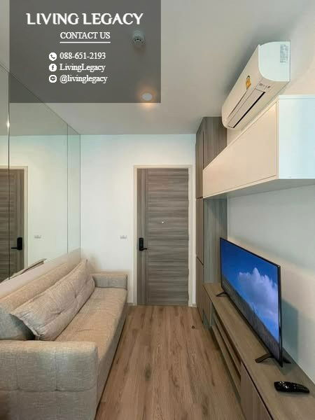 รูป SQRXQ8 ให้เช่าคอนโด KnightsBridge Collage Ramkhamhaeng 26.4 ตร.ม. ชั้น 3 line id : @livinglegacy - รูปที่ 5/8