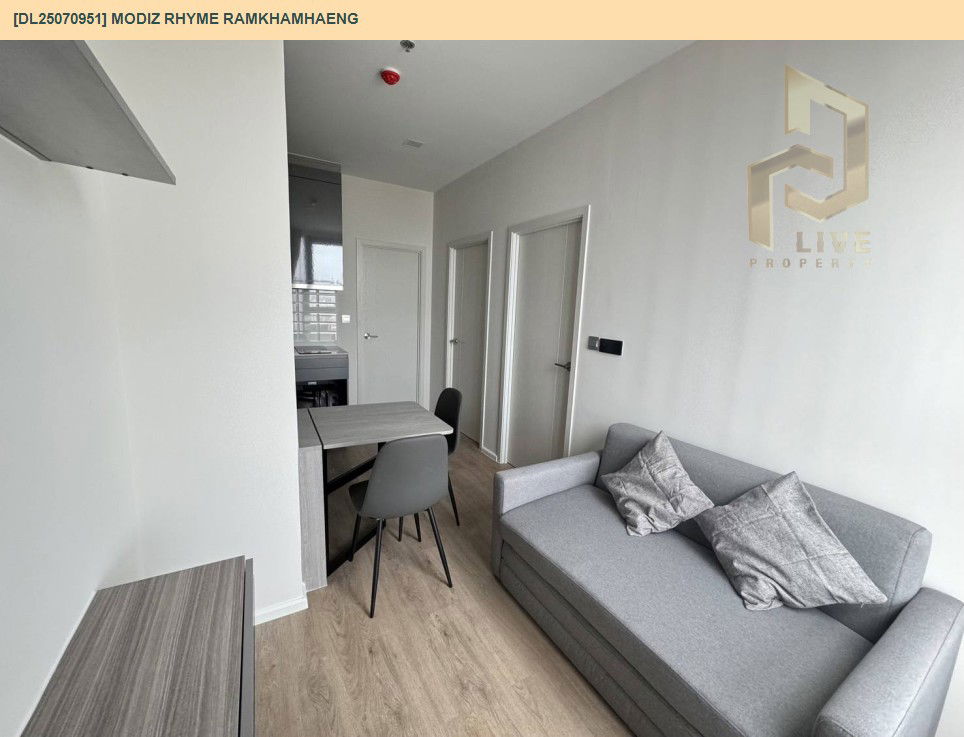 picture DL25070951 Condo for rent, Modiz Rhyme Ramkhamhaeng near MRT รามคำแหง, ready to move in, call urgently 0656133286 LineID @534wlwof - 5/11
