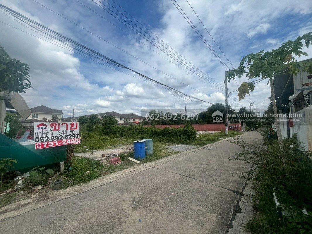 รูป ขายที่ดิน ในซอย รพช.3ปทุมธานี แปลงสวย!! ขนาด 344 ตรว. ทำเลใจกลางเมือง ใกล้แหล่งชุมชน ที่ทำเลแบบนี้มีน้อยรีบก่อนหลุดมือ สนใจโทร. 062-892-6297 - รูปที่ 7/12