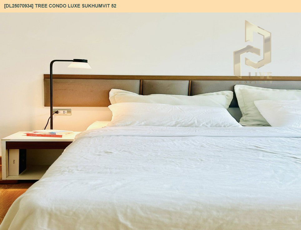 รูป MDL25070934 ให้เช่าคอนโด ทรี คอนโด ลักซ์ สุขุมวิท 52 (Tree Condo LUXE Sukhumvit 52) ใกล้ BTS อ่อนนุช พร้อมเข้าอยู่ โทรด่วน 0638692663 LineID @655ebbvc - รูปที่ 9/12