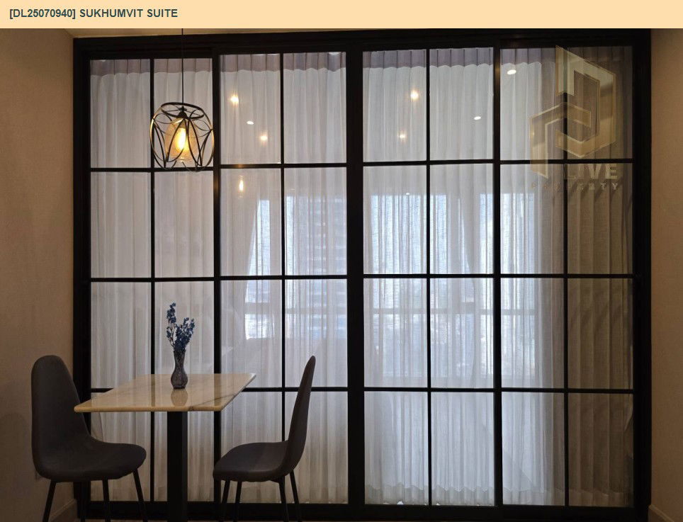รูป DL25070940 ให้เช่าคอนโด สุขุมวิท สวีท (Sukhumvit Suite) ใกล้ BTS นานา พร้อมเข้าอยู่ โทรด่วน 0638692663 LineID @534wlwof - รูปที่ 6/13