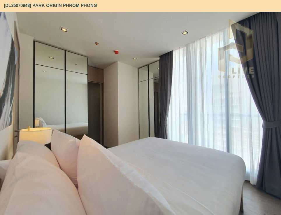 รูป MDL25070948 ให้เช่าคอนโด พาร์ค ออริจิ้น พร้อมพงษ์ (PARK ORIGIN PHROM PHONG) ใกล้ BTS พร้อมพงษ์ พร้อมเข้าอยู่ โทรด่วน 0638692663 LineID @534wlwof - รูปที่ 3/10