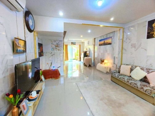 picture Pinklao-Rama 5 Ring Rd. Uncle Aom Marketplace 349m. BangKruai Lotus Bang Yai 3.8km. Townhome for ren - 7/8