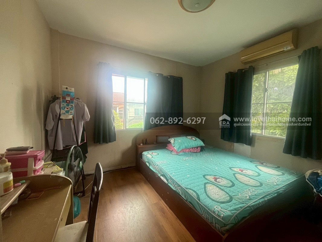 picture Two-story detached house for sale in the Chollada project, Wat Lat Pla Duk, size 52.4 square wah. Beautiful house, good atmosphere, - 12/15