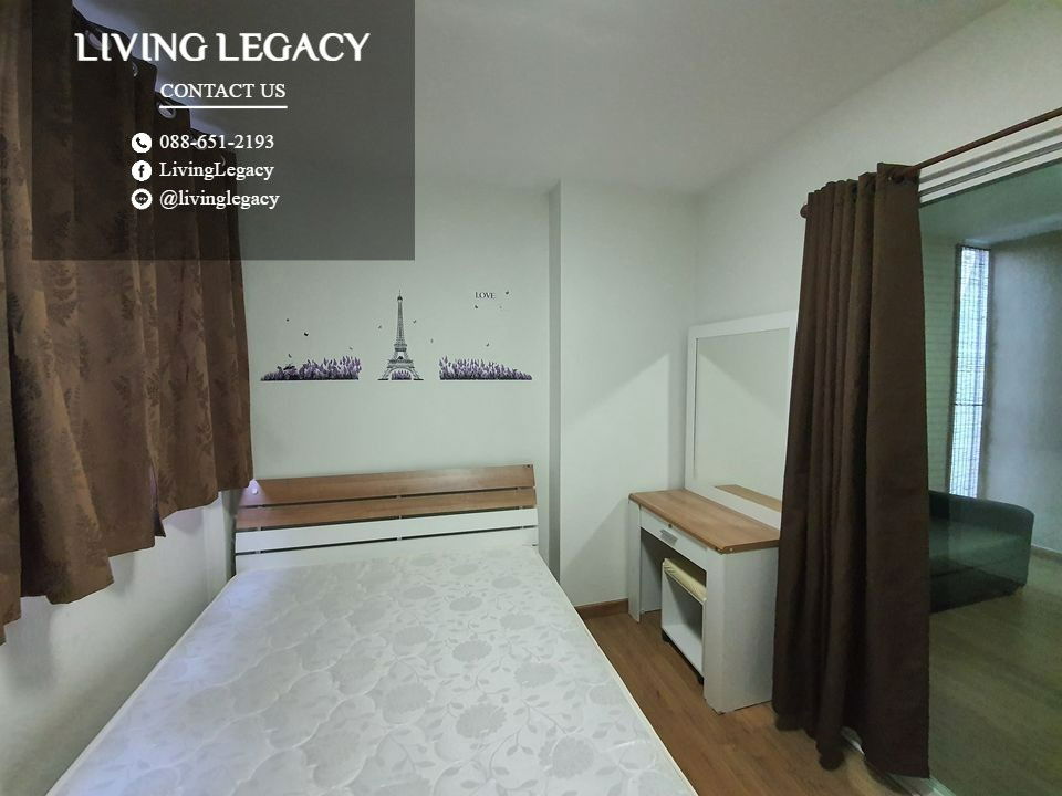 รูป SFDC0S ให้เช่าคอนโด Bliz Condominium Rama 9 - Hua Mak 29.84 ตร.ม. ชั้น 7 ตึก C line id : @livinglegacy - รูปที่ 2/10