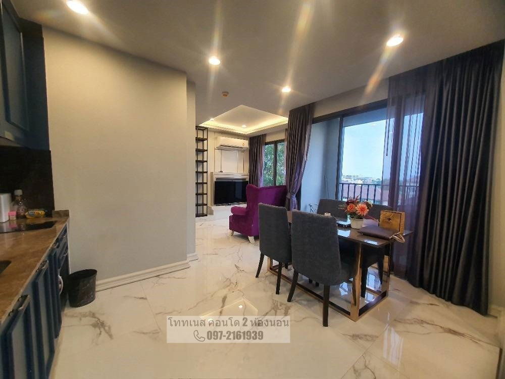 รูป ให้เช่า โททเนส Totnes คอนโด เกษตร-นวมินทร์ 2 ห้องนอน พร้อมอยู่ 📞097-2161939 - รูปที่ 8/9